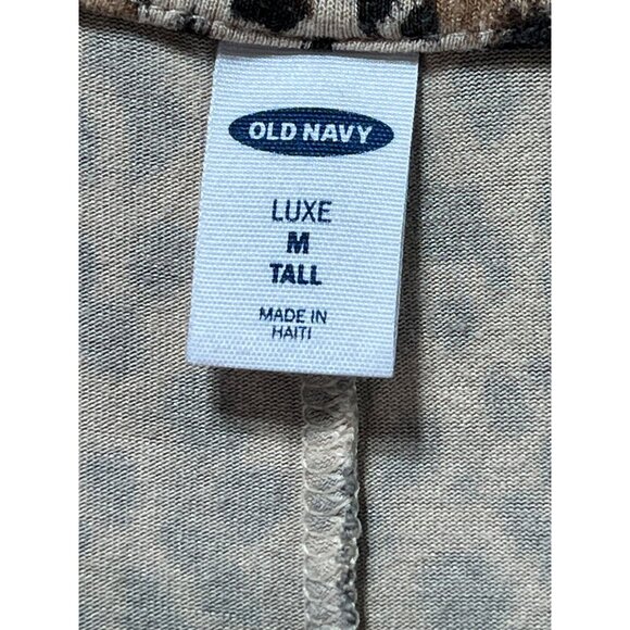 Old Navy - Women's Leopard Print Tank Top - Black/White - Medium - Picture 8 of 11